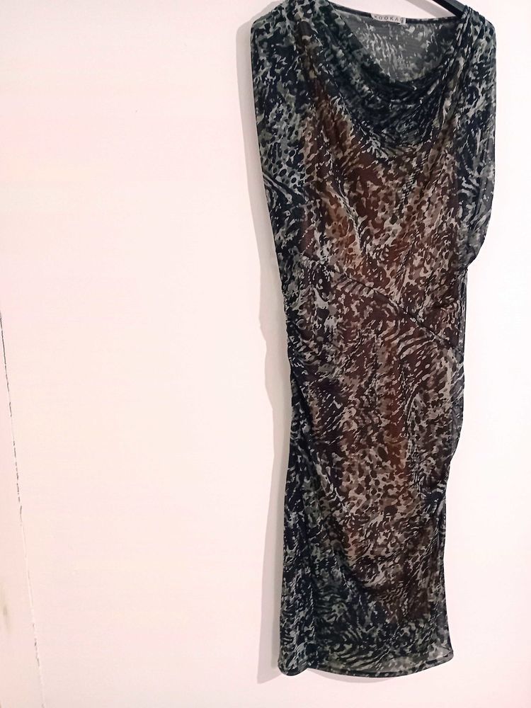 �OE� Robe �t� longue transparente en voile Kookai taille 34 15 Gap (05)