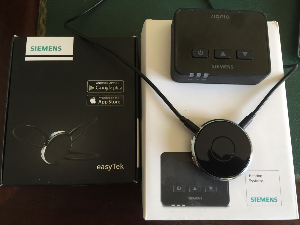 Easytek Siemens et transmitter Signia. 
200 Fontenay-le-Fleury (78)