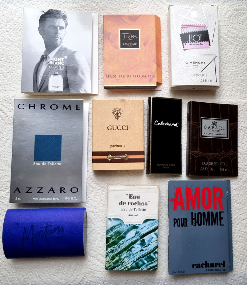 Lot 10 �chantillons de parfum N�15 8 Cagnes-sur-Mer (06)