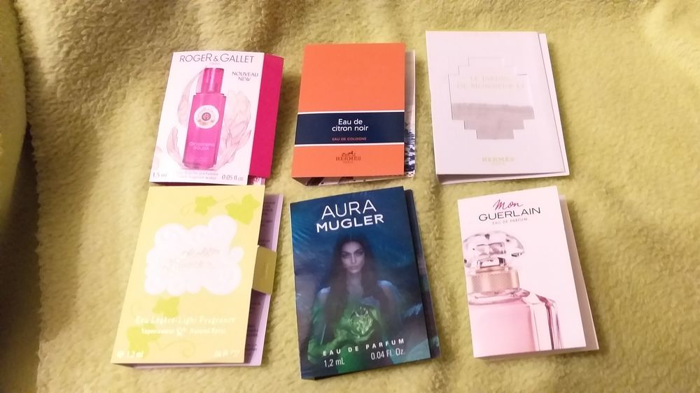 Lot de 6 Echantillons d'Eau De Toilette 6 Combrit (29)