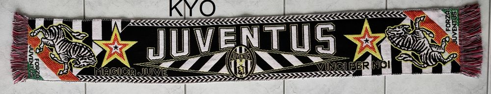 Echarpe JUVENTUS Forza Italie,Magica Juve,supporter football 17 Foncine-le-Haut (39)