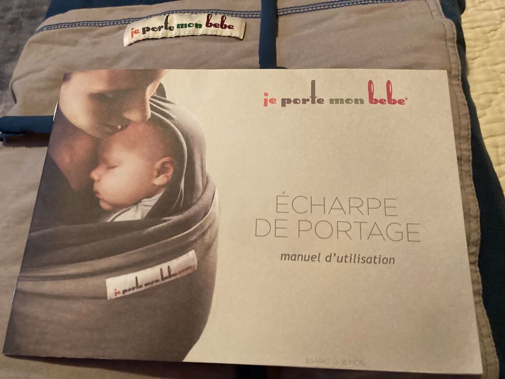 Echarpe de portage ( Je porte mon b�b� ). De 3,5 kg � 14 kg 20 Finhan (82)