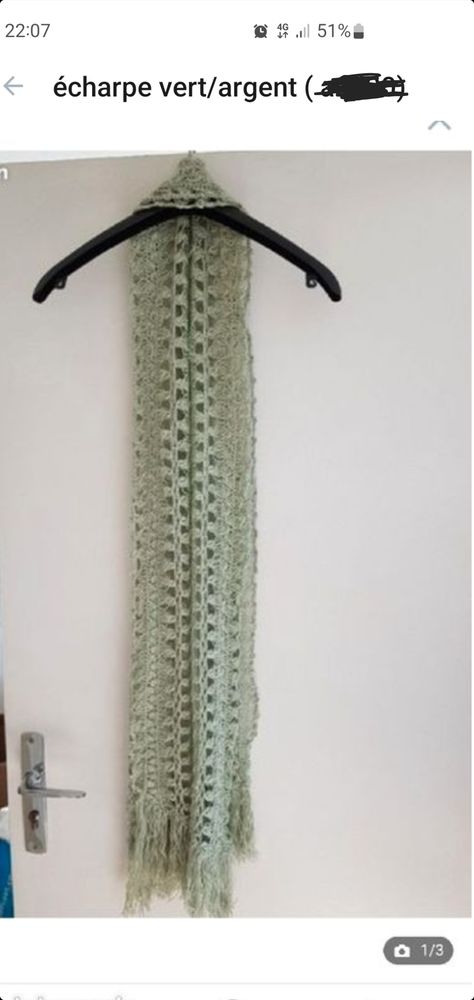 �charpe verte/argent 5 Bron (69)