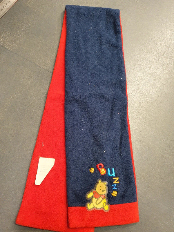 �charpe winnie - bleu et rouge 2 Aubvillers (80)