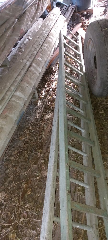 ECHELLE COULISSANTE BOIS CONSEILLEE POUR ELECTRICIEN 450 Culoz (01)