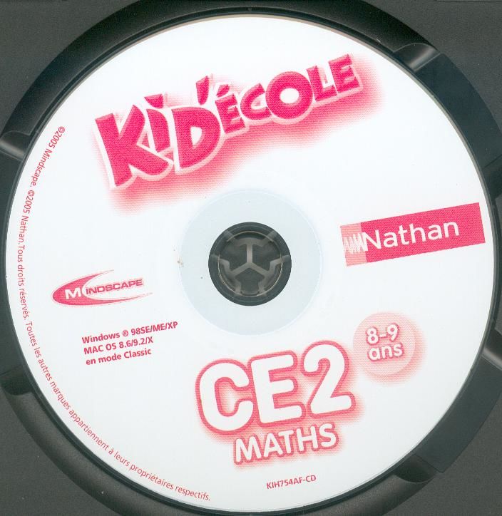 kid '�cole  CE 2  -  maths - 8-9 ans   PC/MAC - �ducatif
10 Sept�mes-les-Vallons (13)