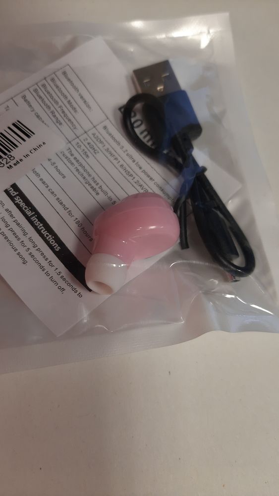 Ecouteur sans fil rose 4 Villeveyrac (34)