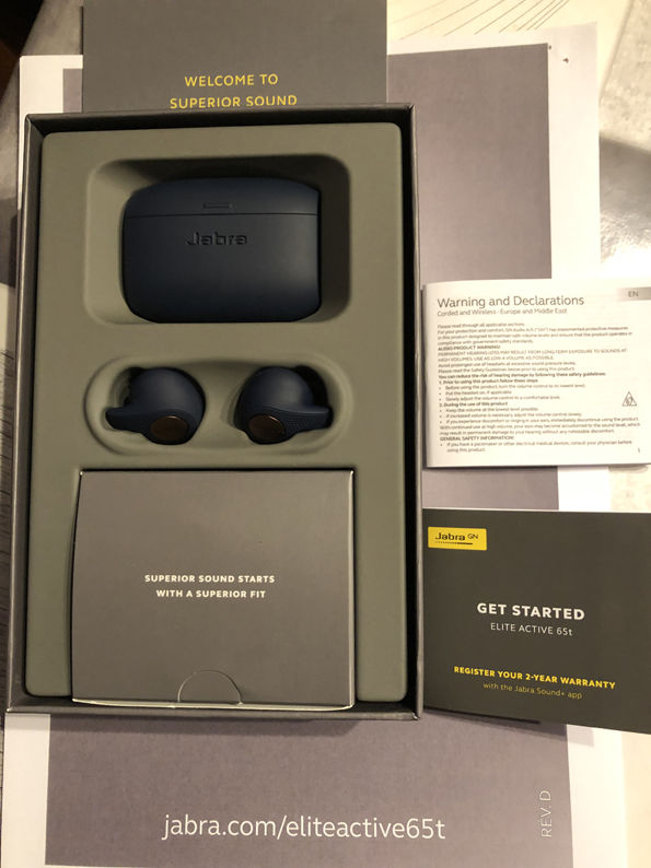 Ecouteurs Jabra Elite Active 65 t  jamais servi.
45 La Gacilly (56)