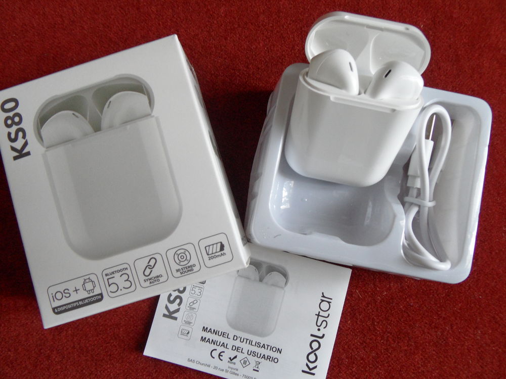  Ecouteurs sans fil KS80 Kool.star 5 Buc (78)