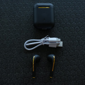 �couteurs sans fil TWS noirs et or neufs 0 Tourcoing (59)