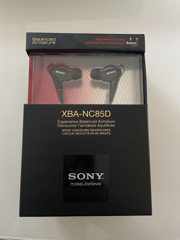 Écouteurs  Sony XBA-NC85D - - intra-auriculaire - filaire - Suppresseur de bruit actif - 299 Thionville (57)