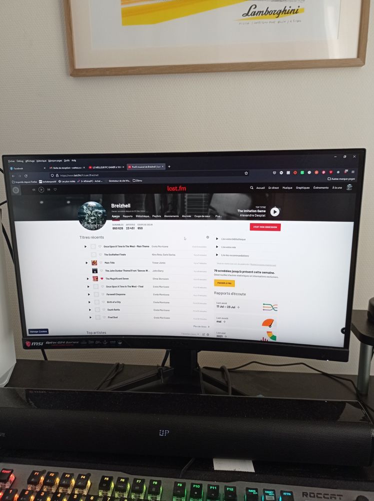 �cran MSI G24C4 120 Toulouse (31)