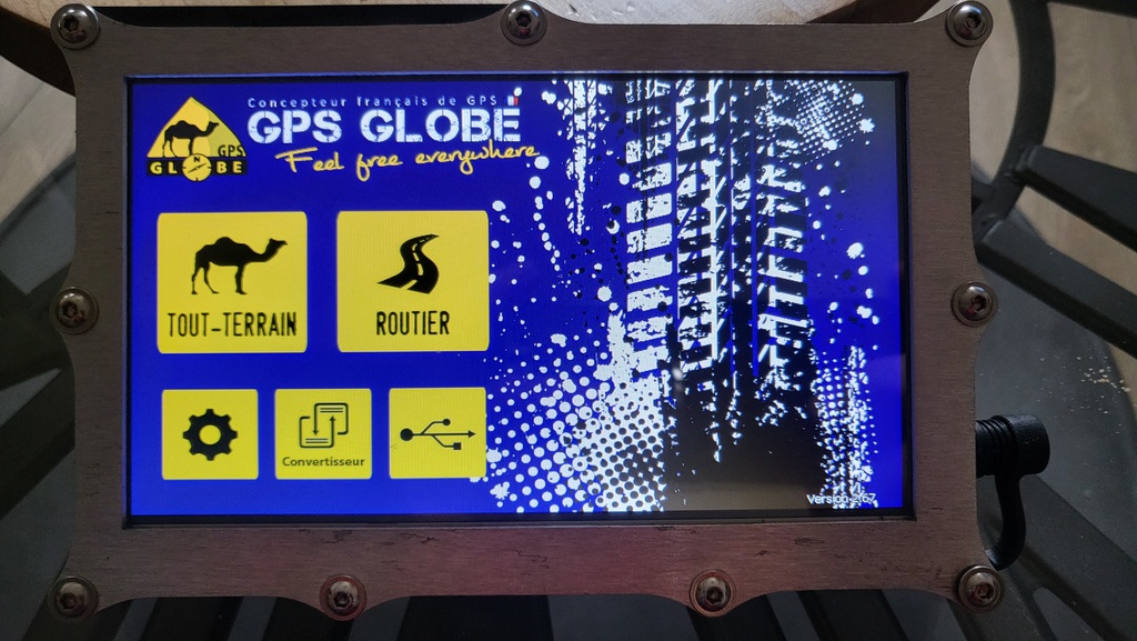 �cran GPS GLOBE Multifonction pour Tout-Terrain et Routier 350 Mancioux (31)