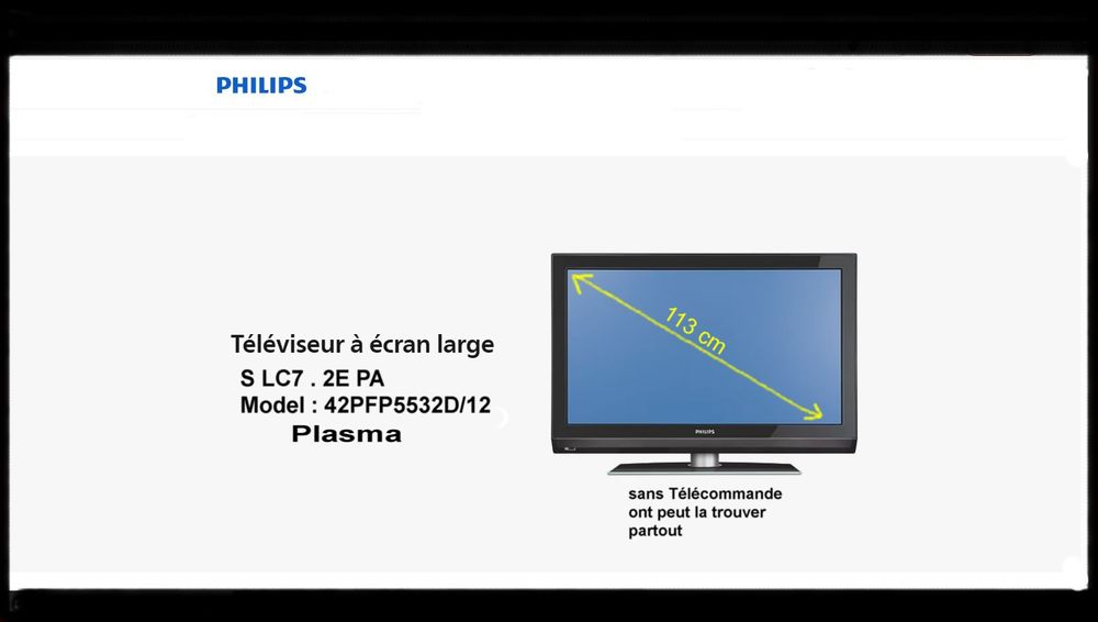 Ecran Plasma 45 Erquery (60)