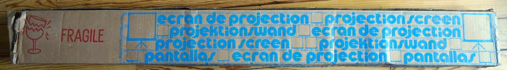 �cran de projection Miracolor 125x125 dans sa boite 10 Rueil-Malmaison (92)