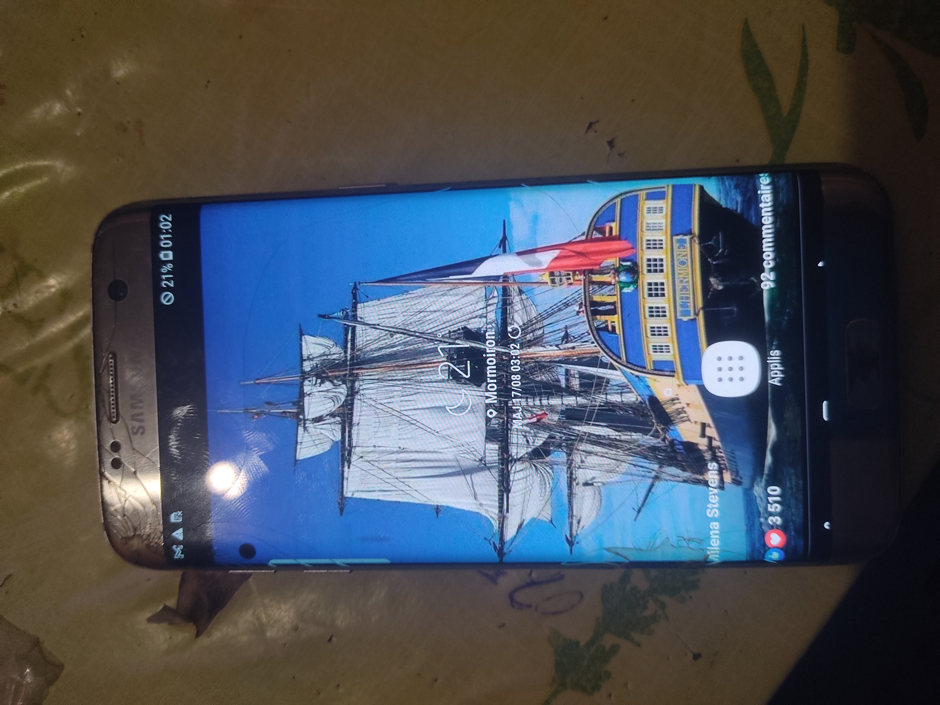 �cran Samsung s7 edge 25 Carpentras (84)
