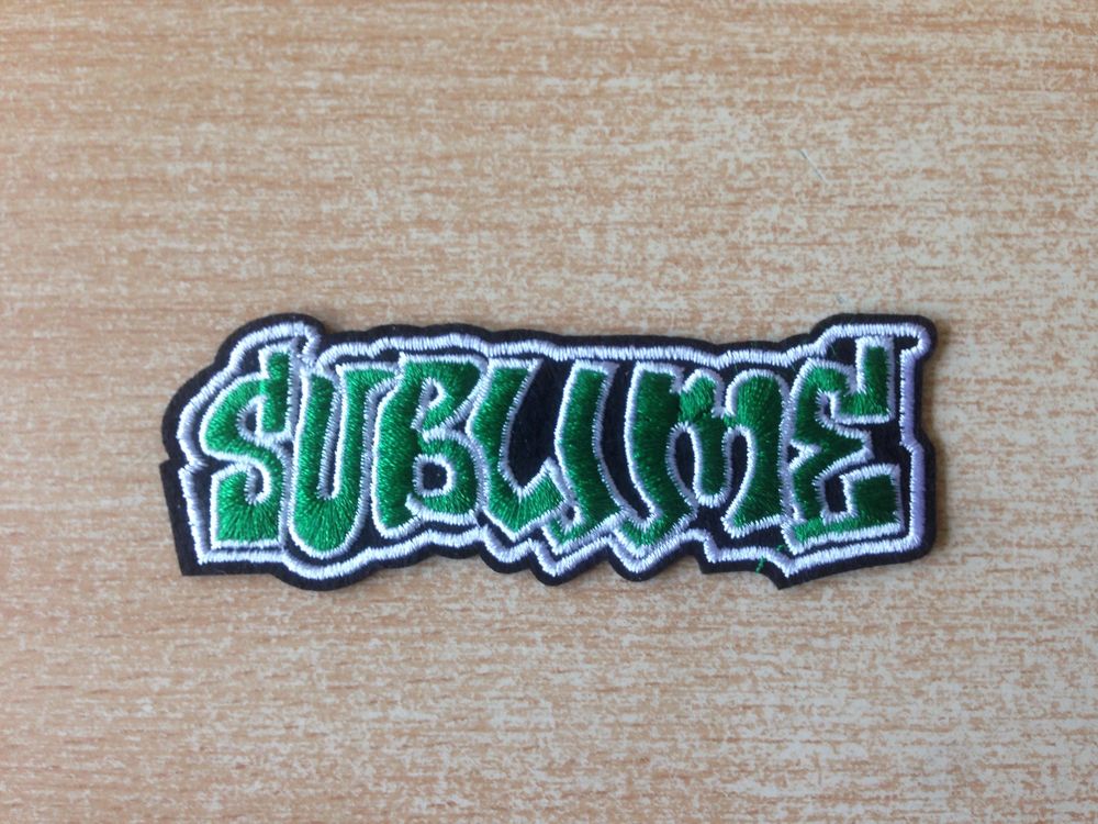 �cusson brod� logo sublime 9x3 cm 5 Carnon Plage (34)