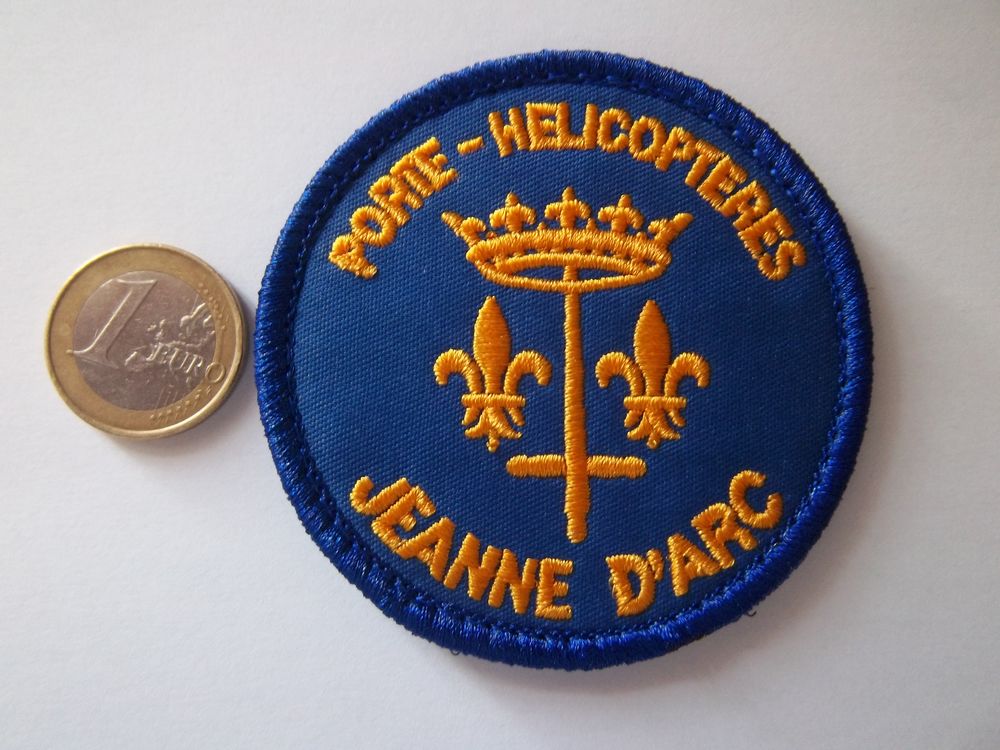 �cusson militaire porte h�licopt�re Jeanne d'arc insigne 10 Valognes (50)