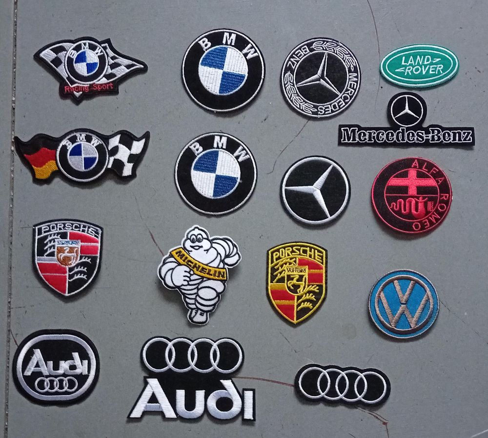 Ecusson patch bmw mercedes audi porsche volvo voiture moto 3 Saint-Brieuc (22)