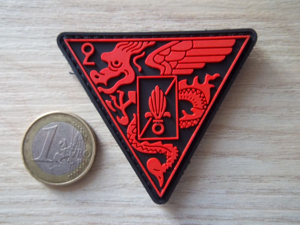 �cusson PVC 2e r�giment �tranger de parachutistes insigne 8 Valognes (50)