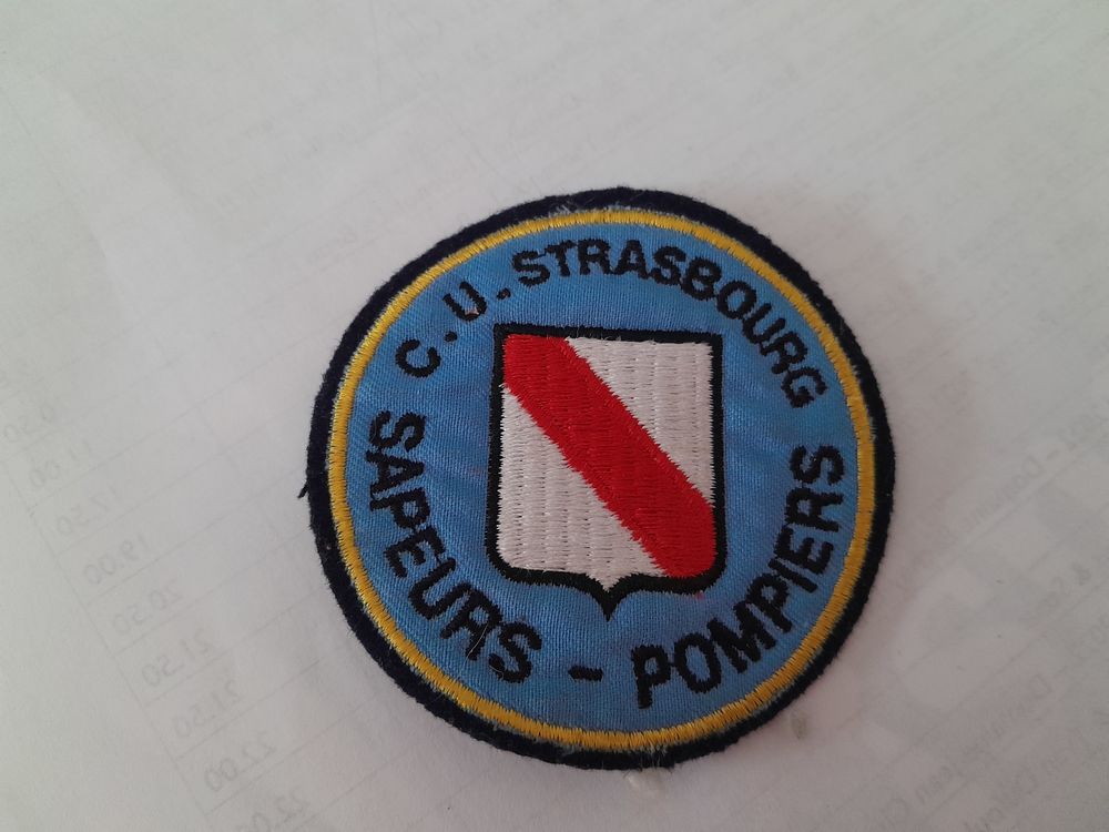 Ecusson de veste de sapeur pompier 2 Dijon (21)