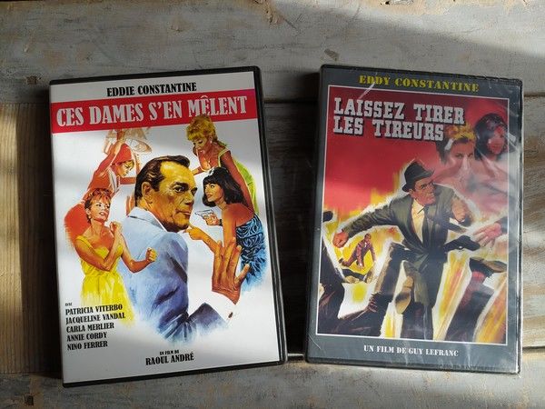2 DVD Eddie Constantine Ces dames s'en M�lent, Laissez Tirer 24 Loches (37)