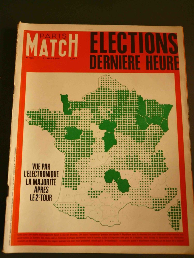 Ce que Mao m'a dit Edgar Snow - Elections - Paris Match, 3 Rennes (35)