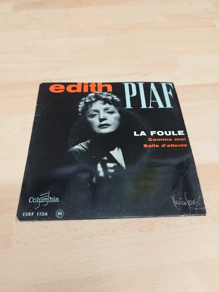 Edith Piaf  la foule  vinyle 45 tours 3 Villiers-sur-Marne (94)