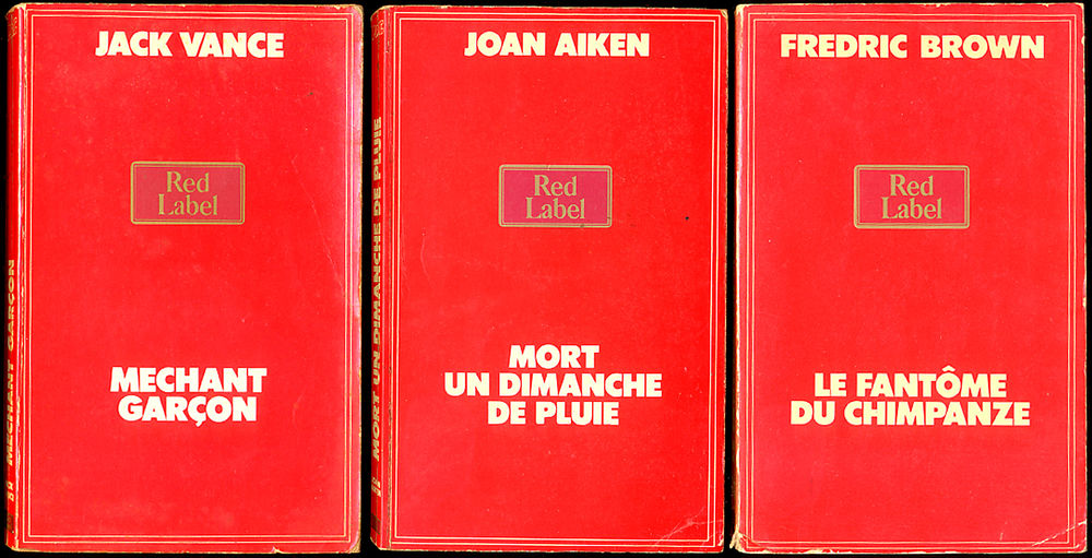 Edition Red Label / LOT de 3 romans (policier-thriller) 10 Antrain (35)