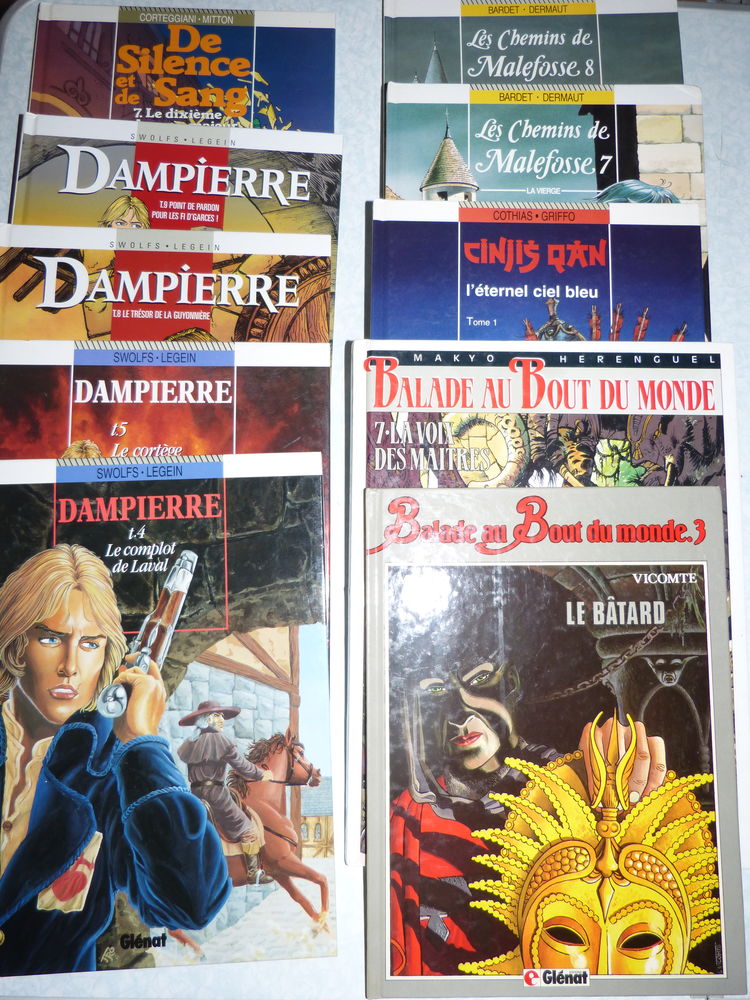 BD  -  �ditions  GLENAT  a choisir  LISTE N� 3 - LISEZ TOUT 1 Brest (29)