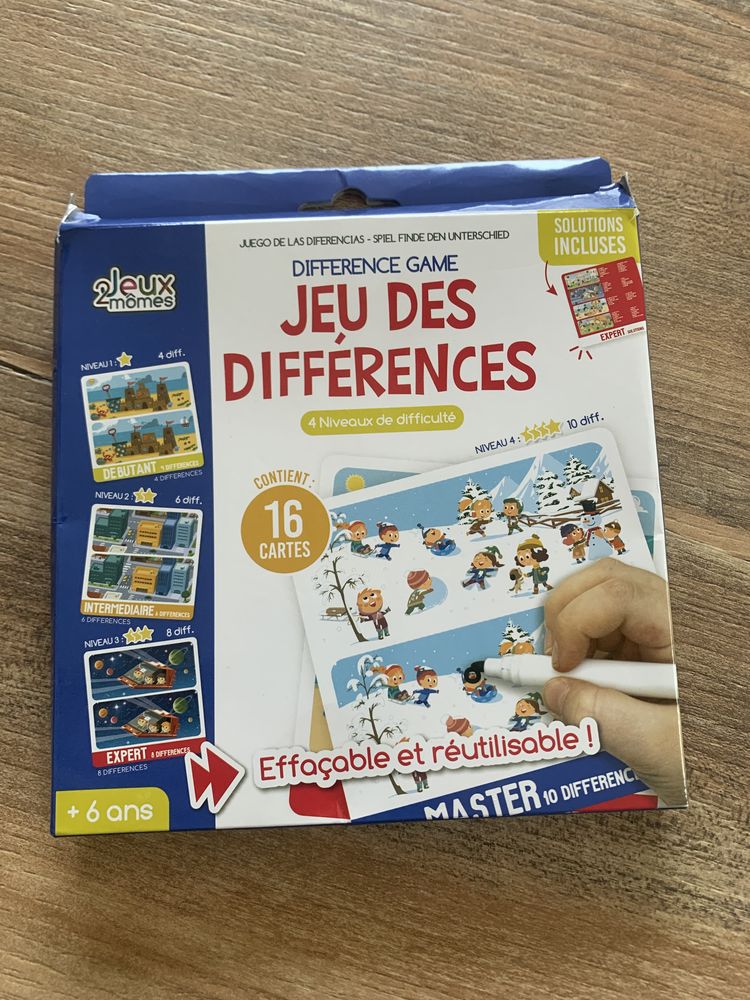 Jeu �ducatif enfants Jeux 2 m�mes     Jeu des dif 3 Saleilles (66)