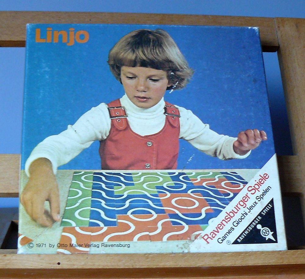 Jeu �ducatif LINJO - Ravensburger - Otto MAIER - 1971 12 Argenteuil (95)