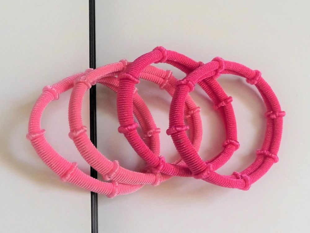 4 Elastiques Rose Clair et Rose Fuschia- Neuf 2 Paris 15 (75)