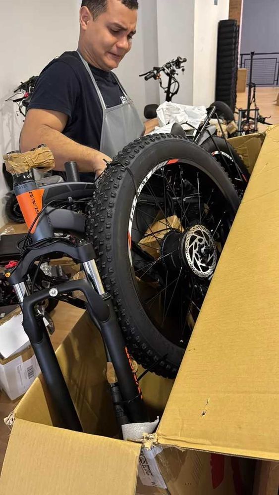 VTT �lectrique GUNAI GN88 - Double moteur 2000W-26*4 Fat Bike (Occasion) 1000 Montpellier (34)