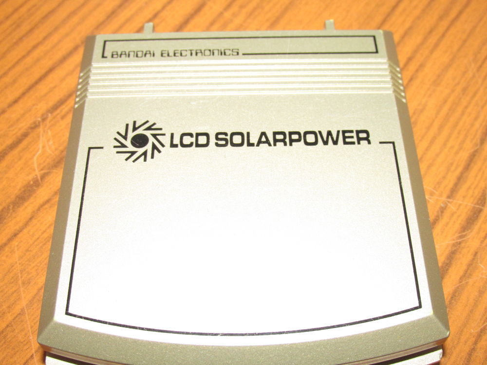 JEU ELECTRONIQUE SOLAIRE  BANDAI  
VINTAGE
70 Ancourt (76)