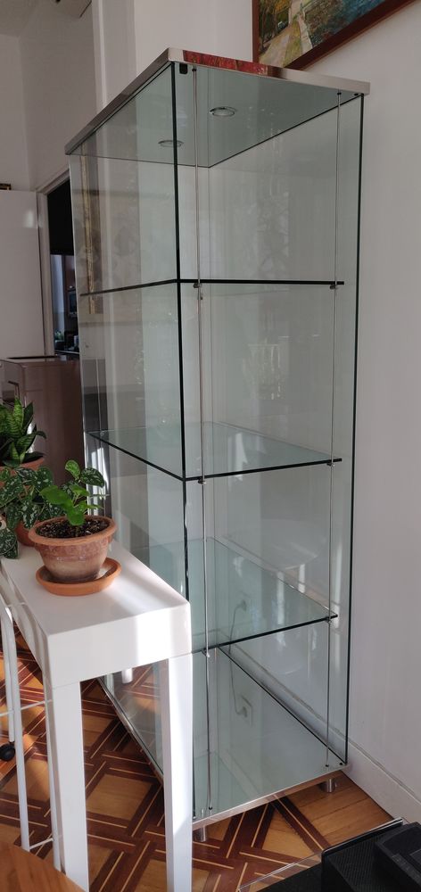 2 Elegants vitrines en verre de Cattelan Italia 1000 Nice (06)