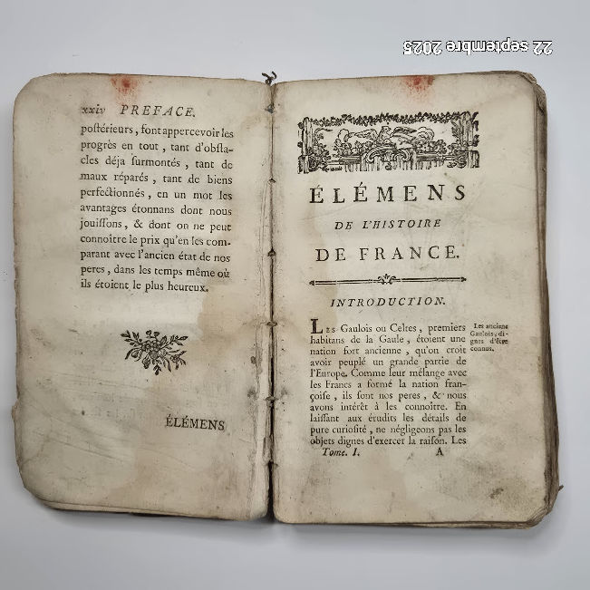 El�mens de l'Histoire de France depuis Clovis jusqu'� Saint 35 Saumur (49)