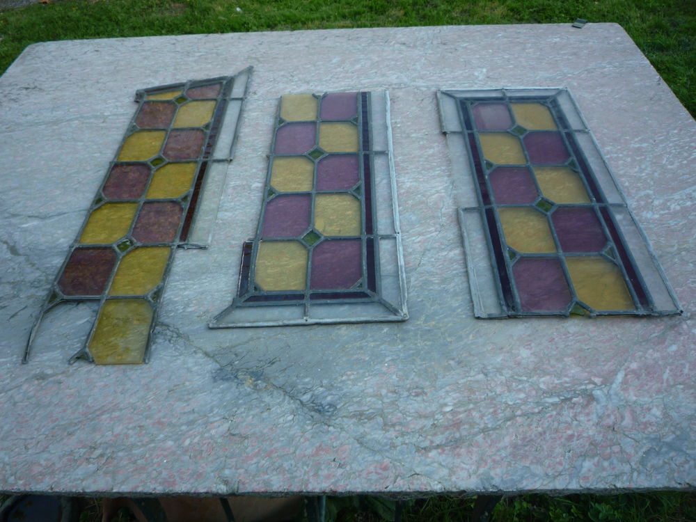 El�ment de vitrail/verre souffl� 100 Castres (81)