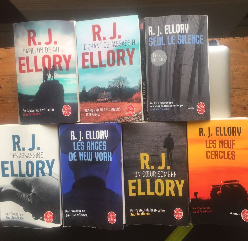 R.J ELLORY - lot de 7 vol. 25 Toulouse (31)
