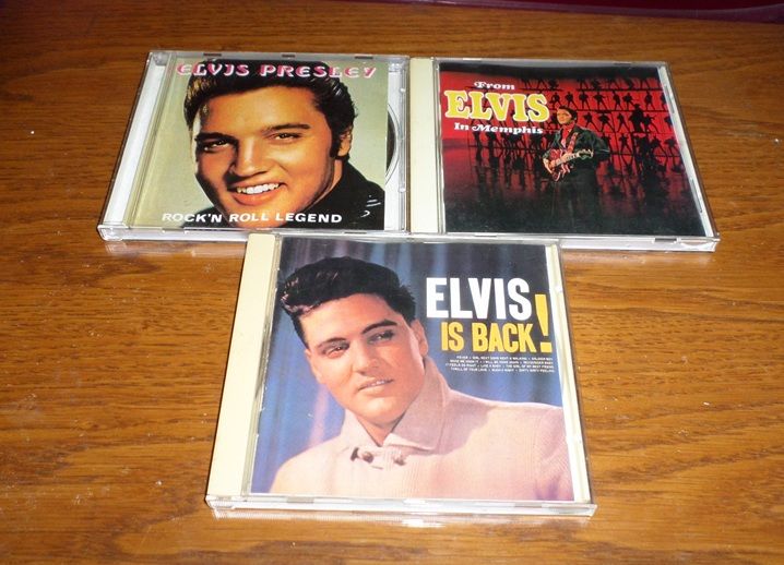 3 CD Elvis Presley - 1 CD Jerry Lee Lewis 0 Saint-Etienne (42)