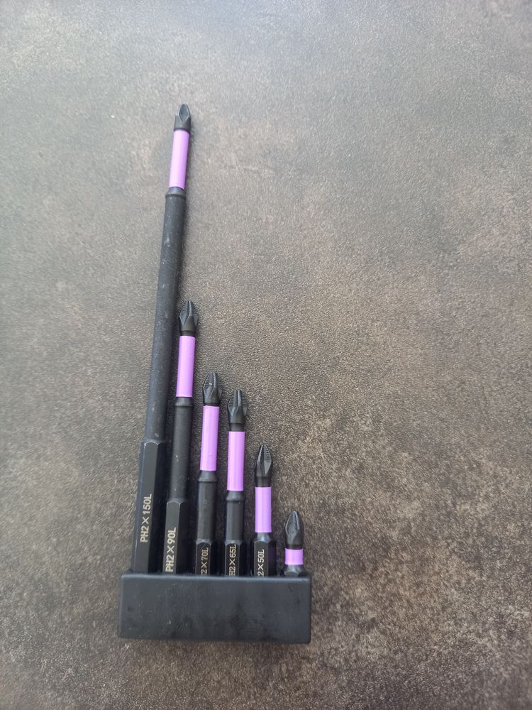 Lot de 6 embout tournevis cruciforme PH2 6 Boisset-et-Gaujac (30)