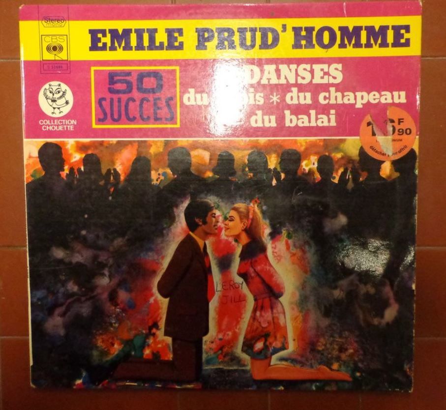 EMILE PRUD'HOMME, ACCORDEON VINYLE 33 TOURS 4 �ragny (95)