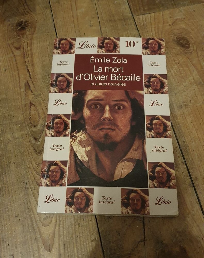 �mile Zola la mort d'Olivier B�caille 1 Monistrol-sur-Loire (43)