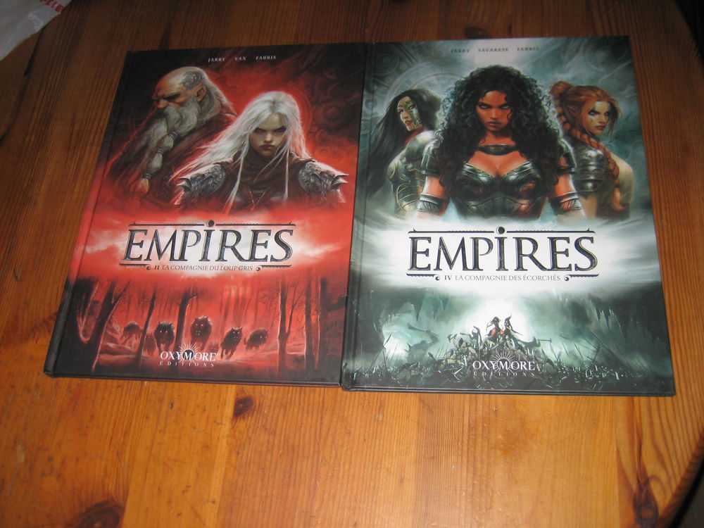 lot 2 bd EMPIRES 2+4 OXYMORE EDITIONS 15 C�zy (89)