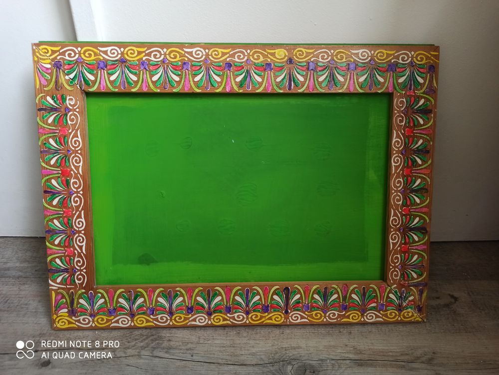 Encadrement /Cadre effet mosaiques en reliefs 12 Nantes (44)