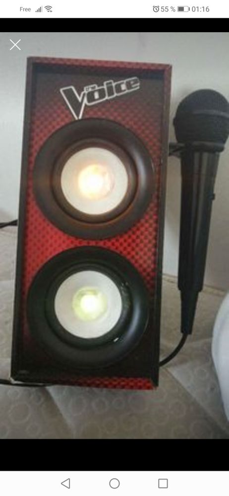 Enceinte karaoke the voice 40 Melun (77)