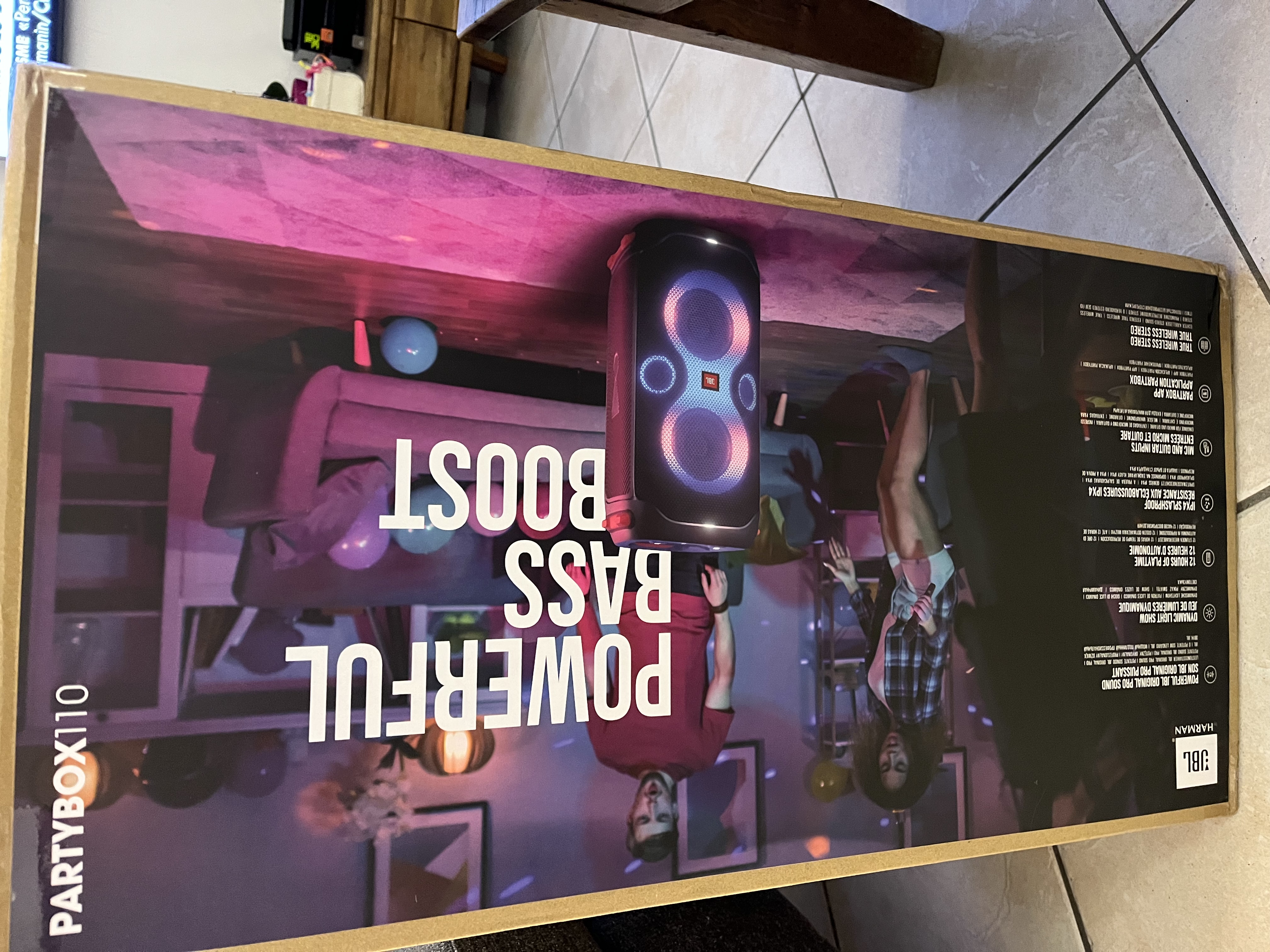 Enceinte jbl party box 110 340 �chirolles (38)