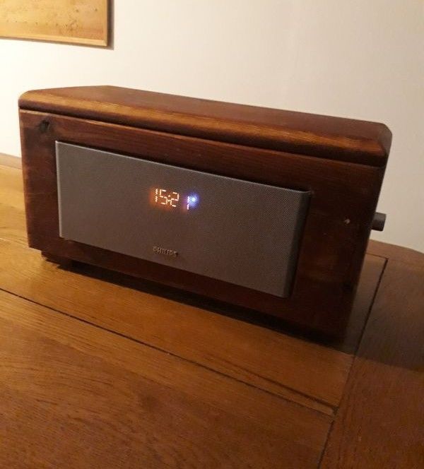 Enceinte de salon Bluetooth en bois massif 39 Roquemaure (30)