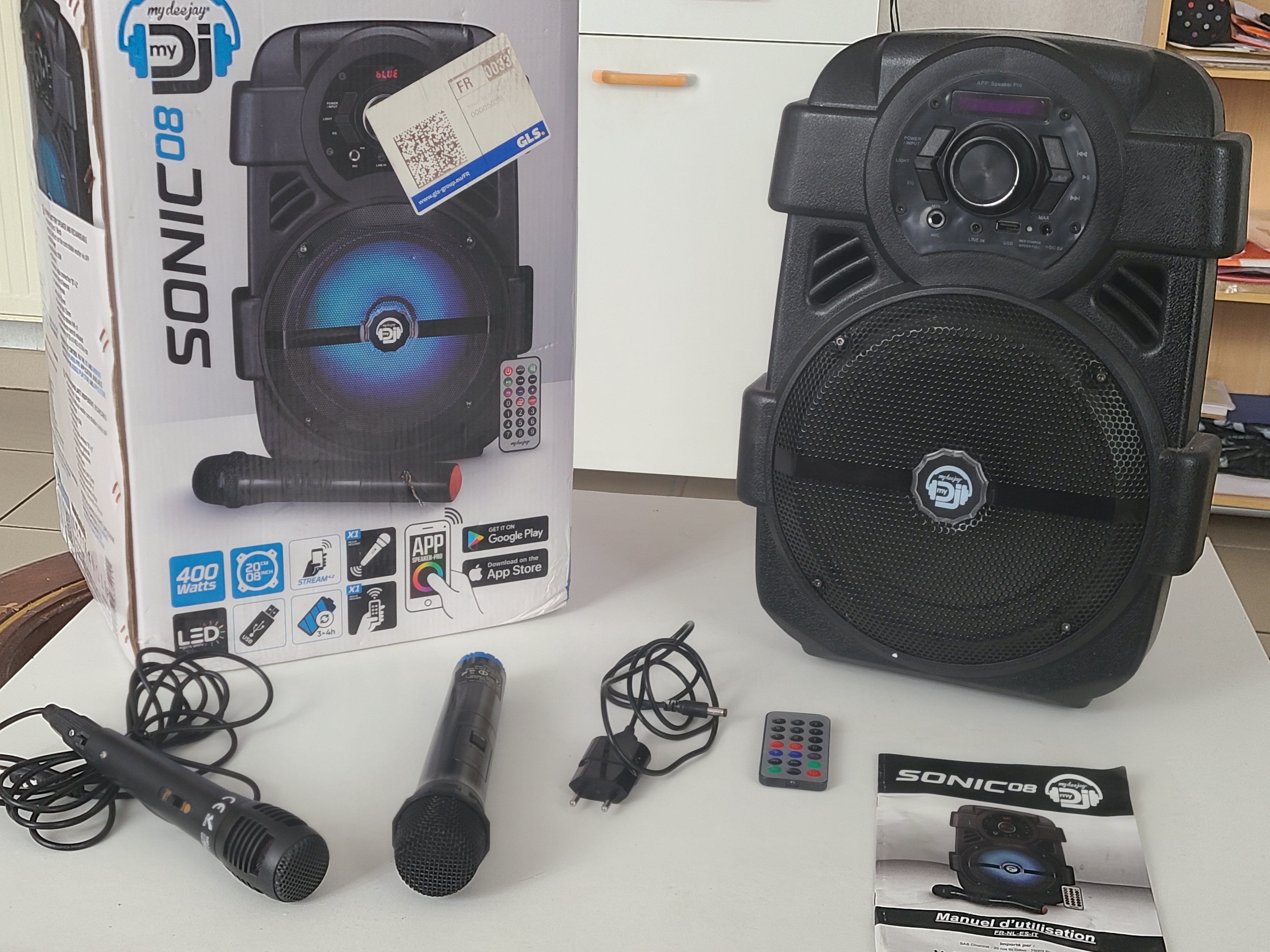 Enceinte DJ Soni 08 40 Castillon-la-Bataille (33)