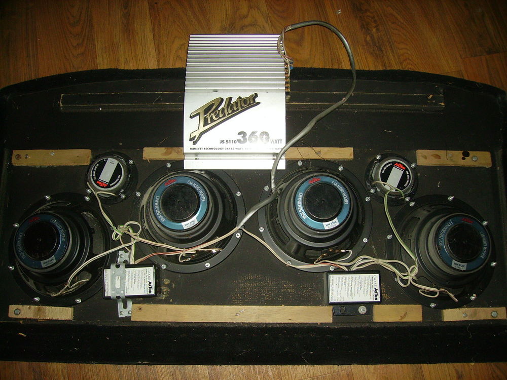 Enceinte voiture AXTON et ampli 100 Vernet-la-Varenne (63)